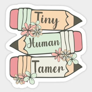 Tiny Human Tamer Sticker